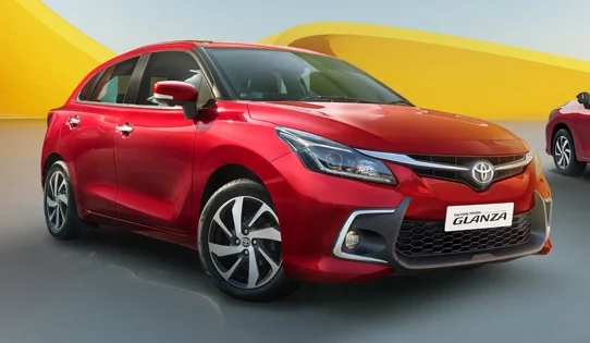 Toyota Glanza CNG Car