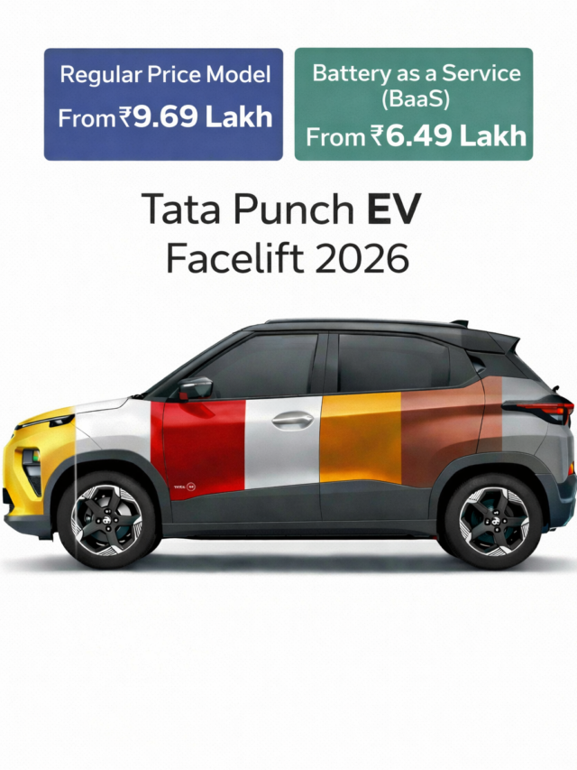 2026 Tata Punch EV Facelift Arrives in Market at ₹9.69 Lakh